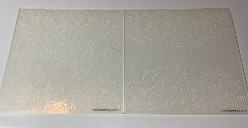 Large embossing folders - 2,