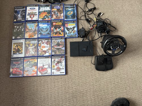 Slimline ps2 with games and - slimline,
