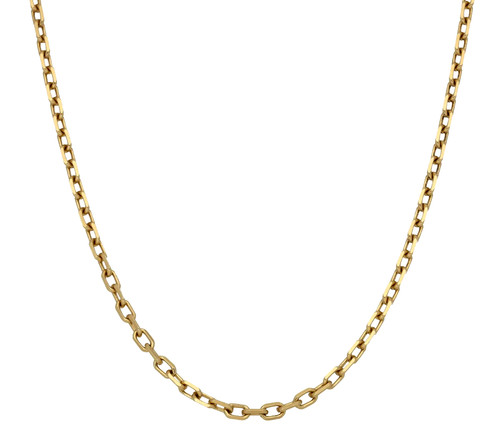 18ct gold belcher paper - 18ct, belcher/paper