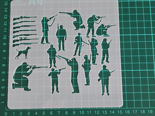 Reusable flexible stencil - flexible,