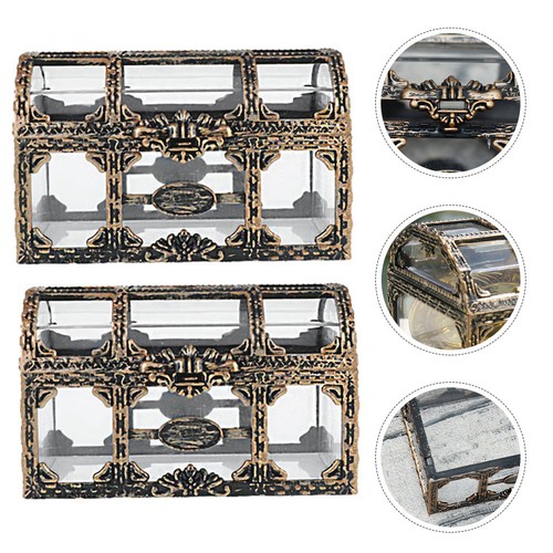 Pcs plastic treasure chest - plastic,