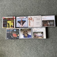 Puccini Verdi Operas Requiem Job Lot  x 7 Aida Otello Tosca. Classical Music Cd