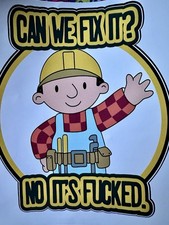 Large Rude Bob The Builder