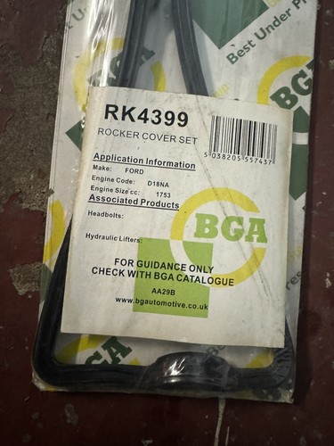 Rocker cover box gasket set - box,