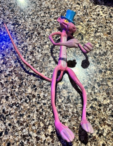 Pink panther bendy rubber - pink,