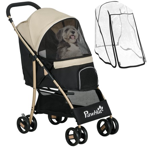 Pawhut pet stroller for and - pet,