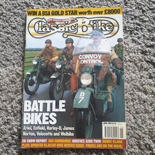 Vintage Classic bike Magazine June 1994 Battle bikes Norton Velocette Welbike 
