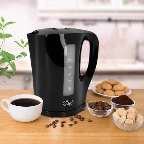 Cordless jug kettle - 1.7l, black