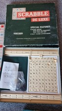  complete Scrabble De Luxe