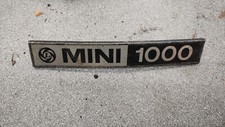 MINI 1000 BOOT BADGE DECAL