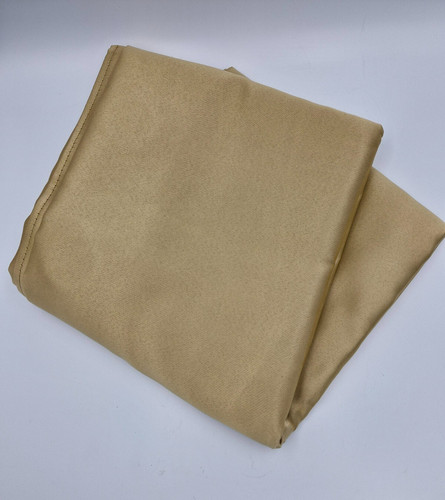 Pair faux silk curtains - silk,