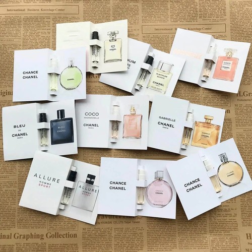 Chanel fragrances sample - chanel,