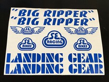 BIG RIPPER BMX Stickers Decals