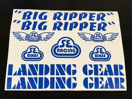 Big ripper bmx stickers decals - big,