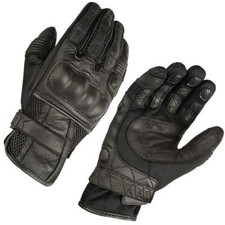 Akito Summer Breeze Leather Biker Breathable Cruiser Motorcycle Bike Glove - T