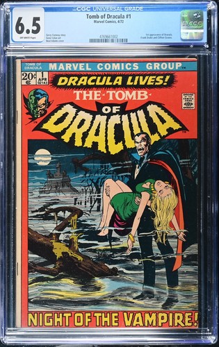 Tomb dracula cgc - #1, 6.5