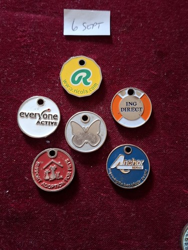 Old trolley tokens lot - old,