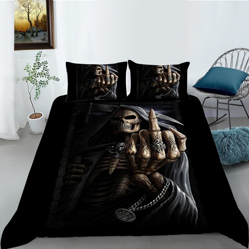 Skull doona duvet - skull,