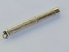 Engine turned silver - , tooth