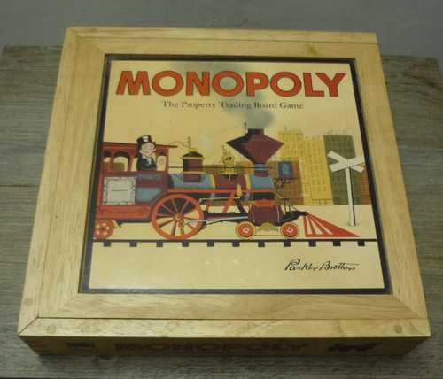 Monopoly nostalgic 2003 wooden - 2003,
