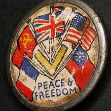 WW2 Home Front Victory Badge
