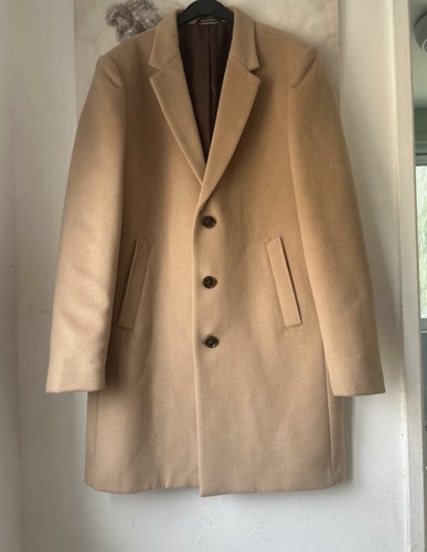 Primark camel brown long coat - camel,