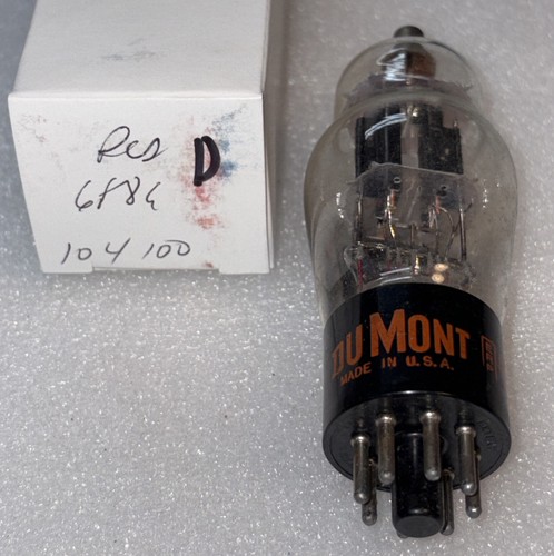 Rca dumont 6f8g vacuum - rca,