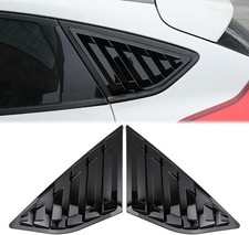 Rear side window louvers - rear,
