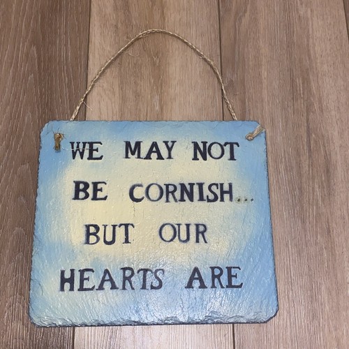 Cornish slate sign - sign, gift