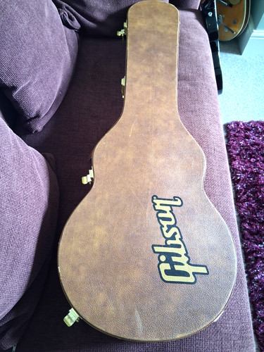 Gibson les paul - junior, tan