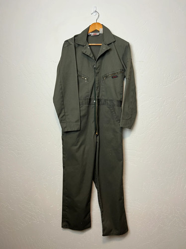 Vintage dickies coverall olive - vintage,