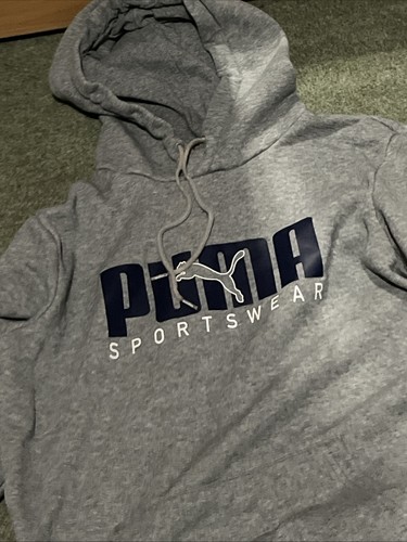 Dark grey puma hoodie men - hoodie, men's
