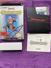 Castlevania 2 Simon's Quest Nintendo NES Complete Boxed Set PAL