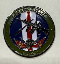 USMC MSG Marine Security Guard Challenge Coin Karachi, Pakistan