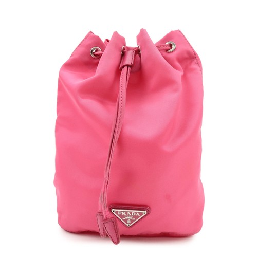 Prada triangle logo - logo, nylon