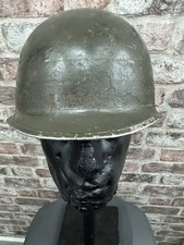 U.S M1 Steel Combat Helmet WW2 Front Seam, Original