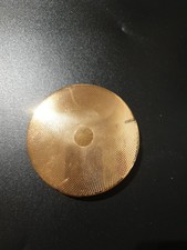 Stratton Vintage Powder Mirror Compact Gold Tone