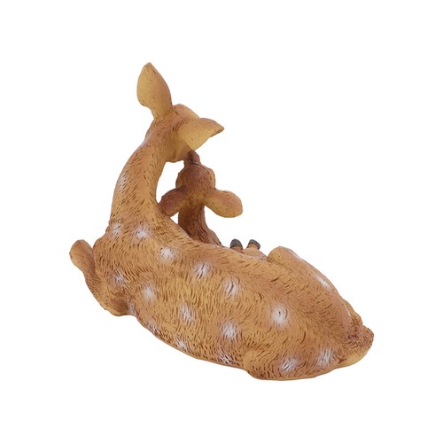 Deer figurine hand painted - deer,