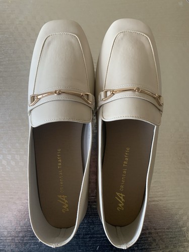 Oriental traffic white leather - oriental,