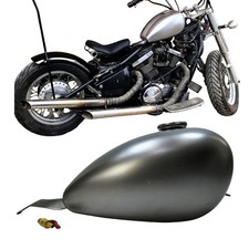 Motorcycle 7L Silver Fuel Tank