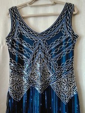 flapper style cocktail dress