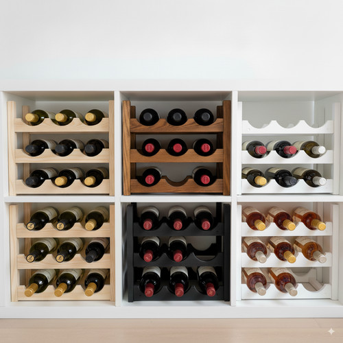 Wine rack for ikea kallax - rack,