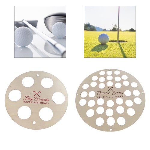 Golf ball holder decoration - golf,