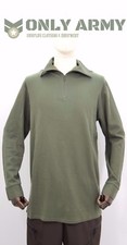 French Army Norgie Top Thermal Half Zip Norwegian Top Cold Weather Shirt Norgi