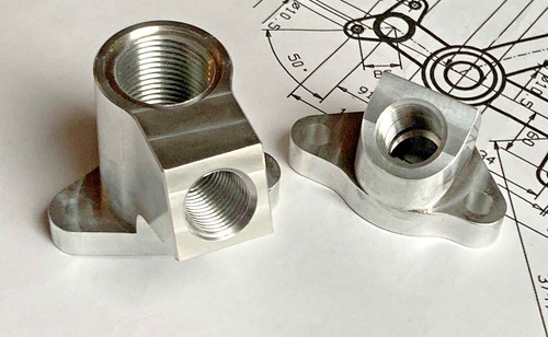 Oil cooler connection - oil, kawasaki