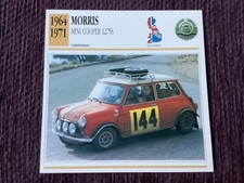 MORRIS, Mini Cooper 1275S, 1964/71, Competition Class Car,  G.B.,Collectors Card