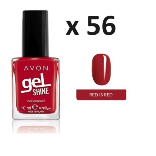 New boxed avon - red, nail