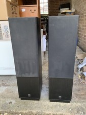 NAD 8100 Black Wooden Cabinet Floor Mounted Speakers