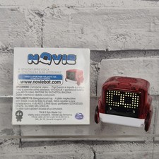 Novie Robot Interactive Smart Bot Red Light Sound Hand Gesture Learns Working