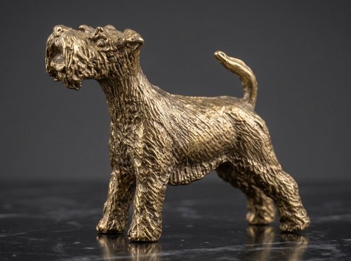 Border terrier brass small - terrier,